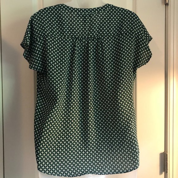 Like New! Banana Republic Print Dolman Top SP - Picture 6 of 16